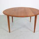Peter Hvidt& Orla Mølgaard Nielsen Teak Round Coffee Table for France& Son, 1950