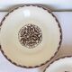 3 assiettes creuses de Sarreguemines modèle Argonne 210752