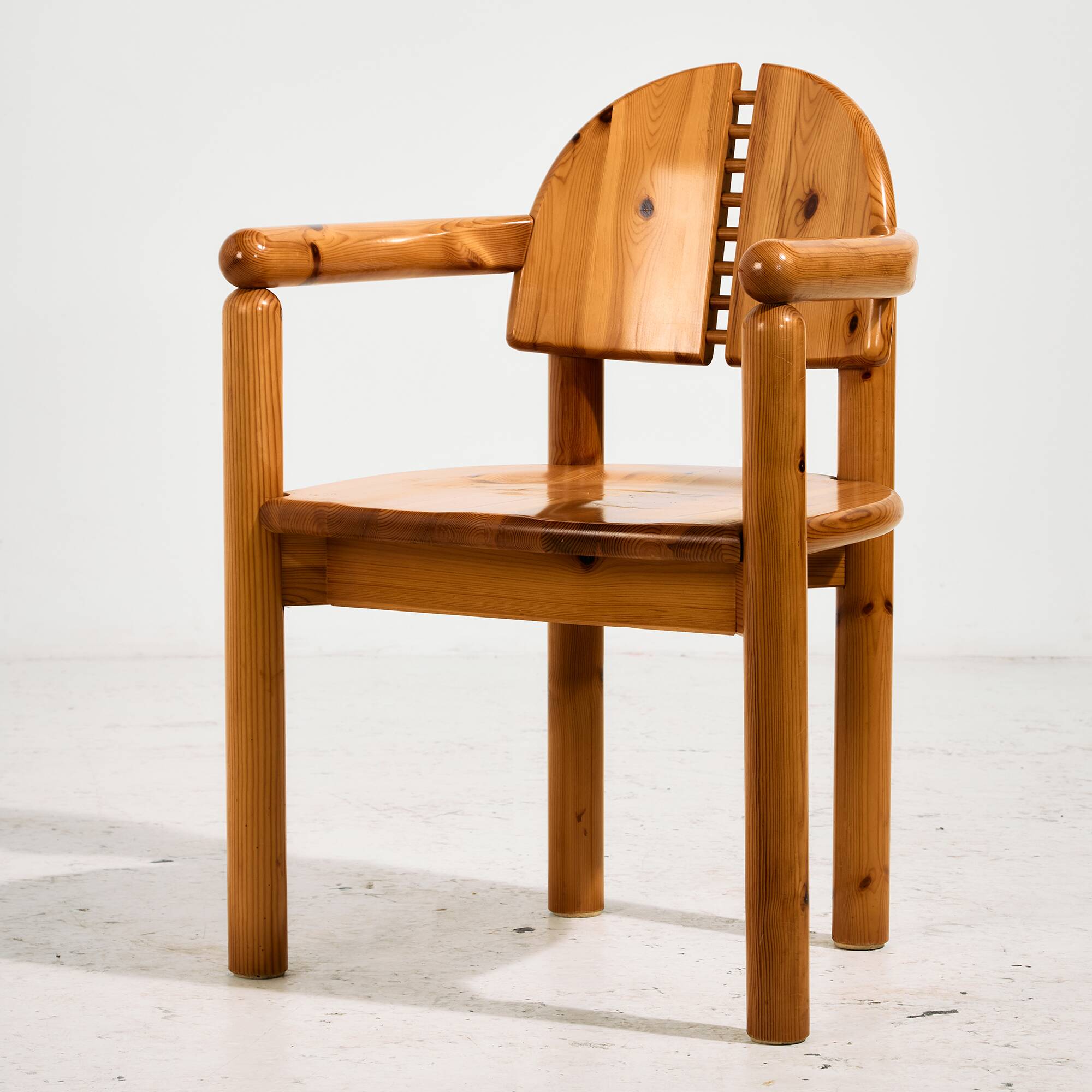 Pine armchair by Rainer Daumiller for Hirtshals Savvaerk, set of 2