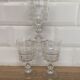 Set of 3 Luminarc Quadrille wine glasses