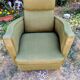 Pair of vintage studio armchairs in Art Deco style.