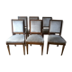 Velvet chairs from the years 1950