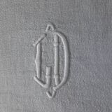 Set of 6 CD embroidered towels