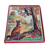 Ancient wooden puzzle the Fables of the Fountain