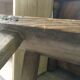 Ancien banc de ferme