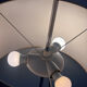 Vintage minimalist floor lamp Staff Leuchten 1960