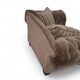 Large weighty love seat with the original matching cushions. Marked "Handmade in Holland"