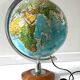 Luminous globe and reliefs made in Italy vintage