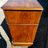 Antique drop-leaf secretary in walnut – Louis-Philippe period (19th century)