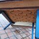 Paire de fauteuils en skaï année 50