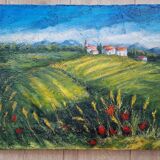 Tableau paysage bucolique