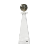 Carafe en verre et argent par Ottaviani, Italie, années 1970