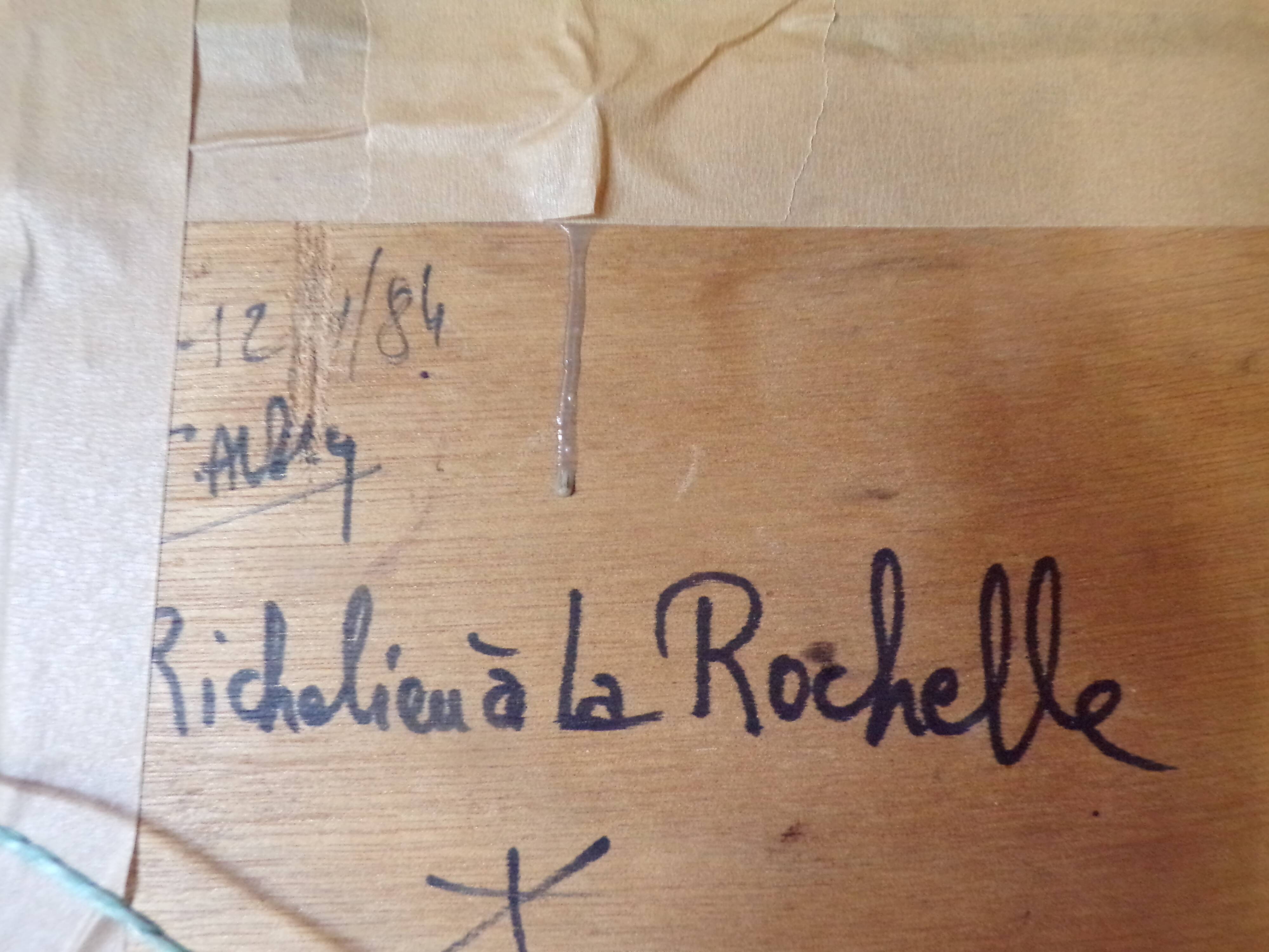 Signed La Rochelle Marine Table