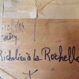 Signed La Rochelle Marine Table