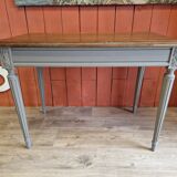 Old desk in chene signed goanvic