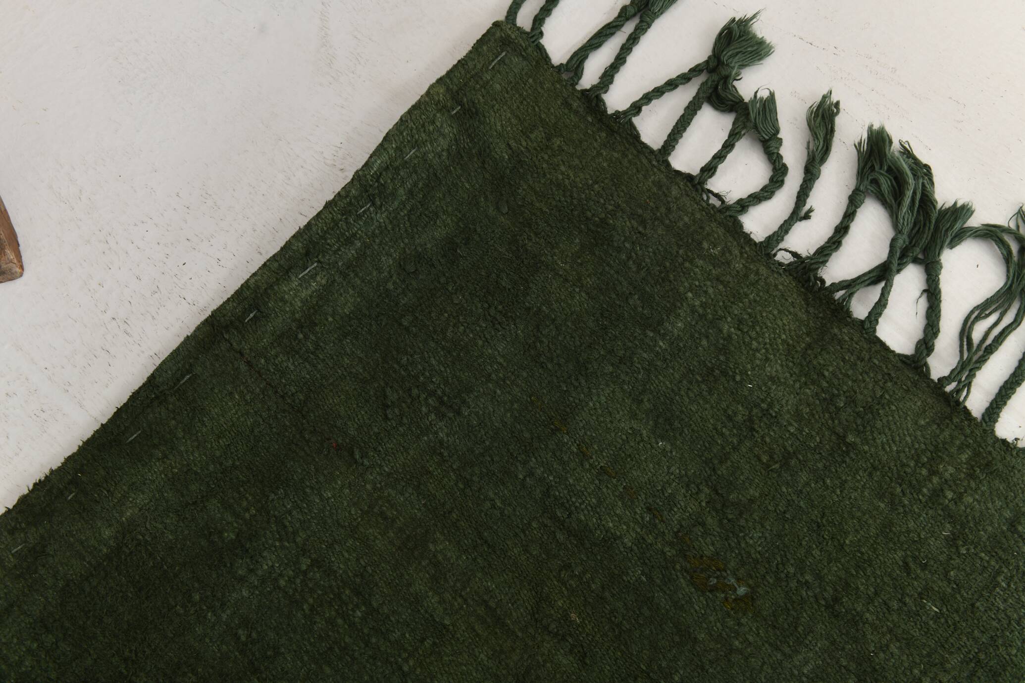 Dark Green Rugs For Living Room Vintage Kilim Rug,157x278Cm