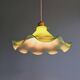 Vintage pendant light in opaline 1960s 1970s
