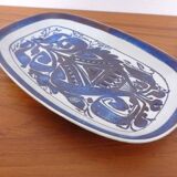 Ceramic 426-2841 Aluminia Plate by Kari Christensen for Royal Copenhagen, Denmark