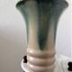 Art Deco flamed stoneware vase