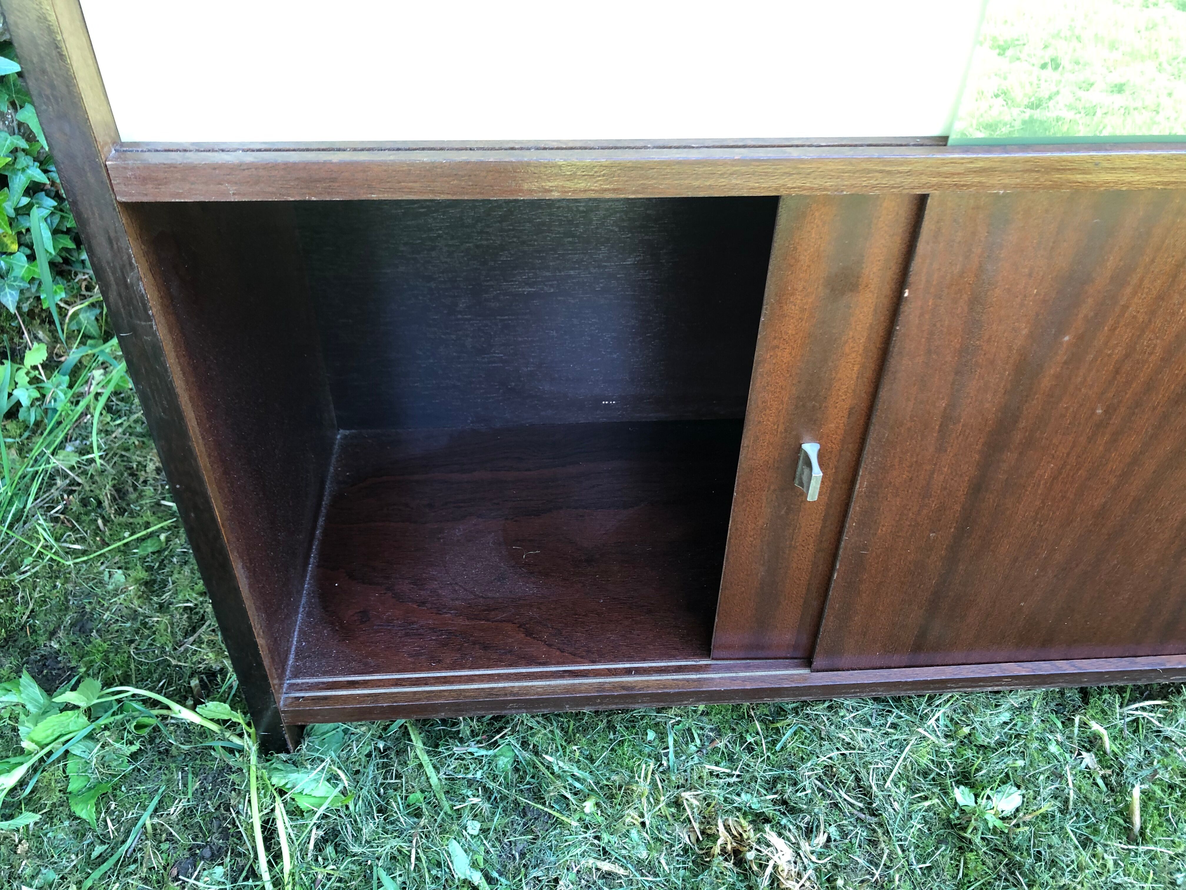 Furniture style Oscar storage showcase vintage library 70s