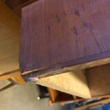 Burwood clamshell loom furniture, wood, 60s