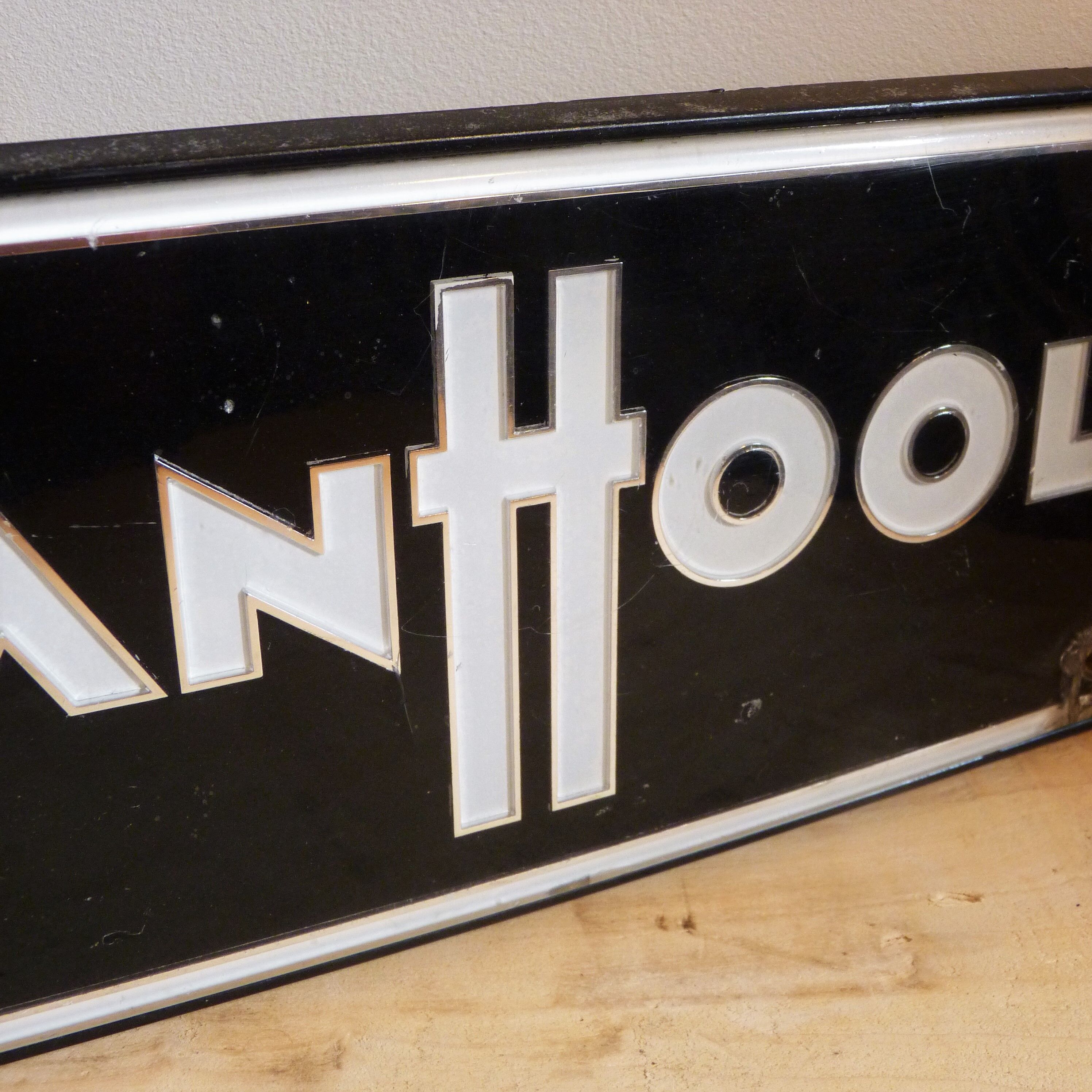 Bus front plate - Emblem, VanHool Vintage logo