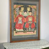 Peinture d'un couple chinois