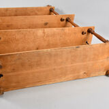 Wall shelf XIXth turned wood