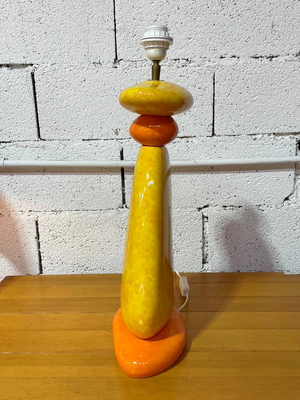 Lampe en céramique de François Châtain