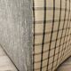 1970s modular sofa in plaid fabric