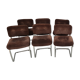 Set of six Roche-Bobois chairs, 1970
