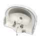 Lavabo ancien mural en porcelaine anglaise Torcher – Robinetterie d'origine