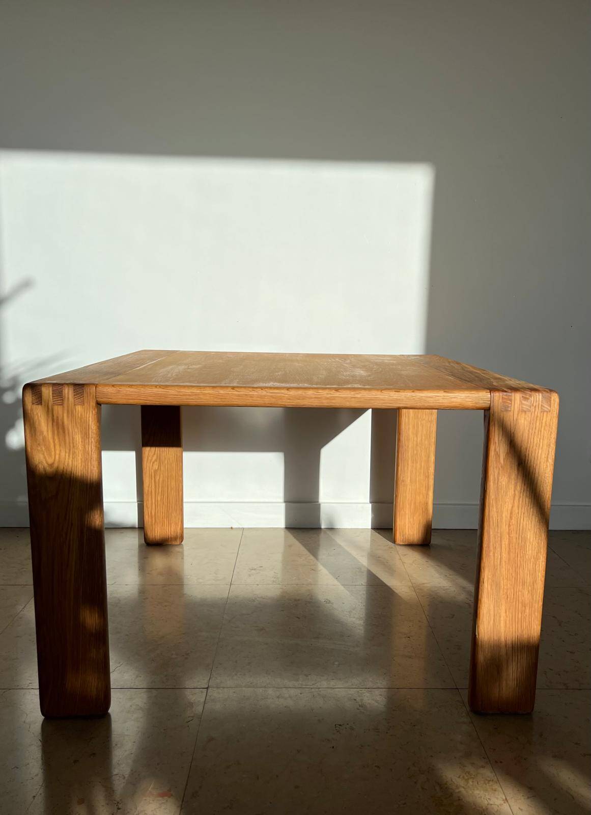 Table basse en chêne modèle Bonanza éditée par Asko, années 60
