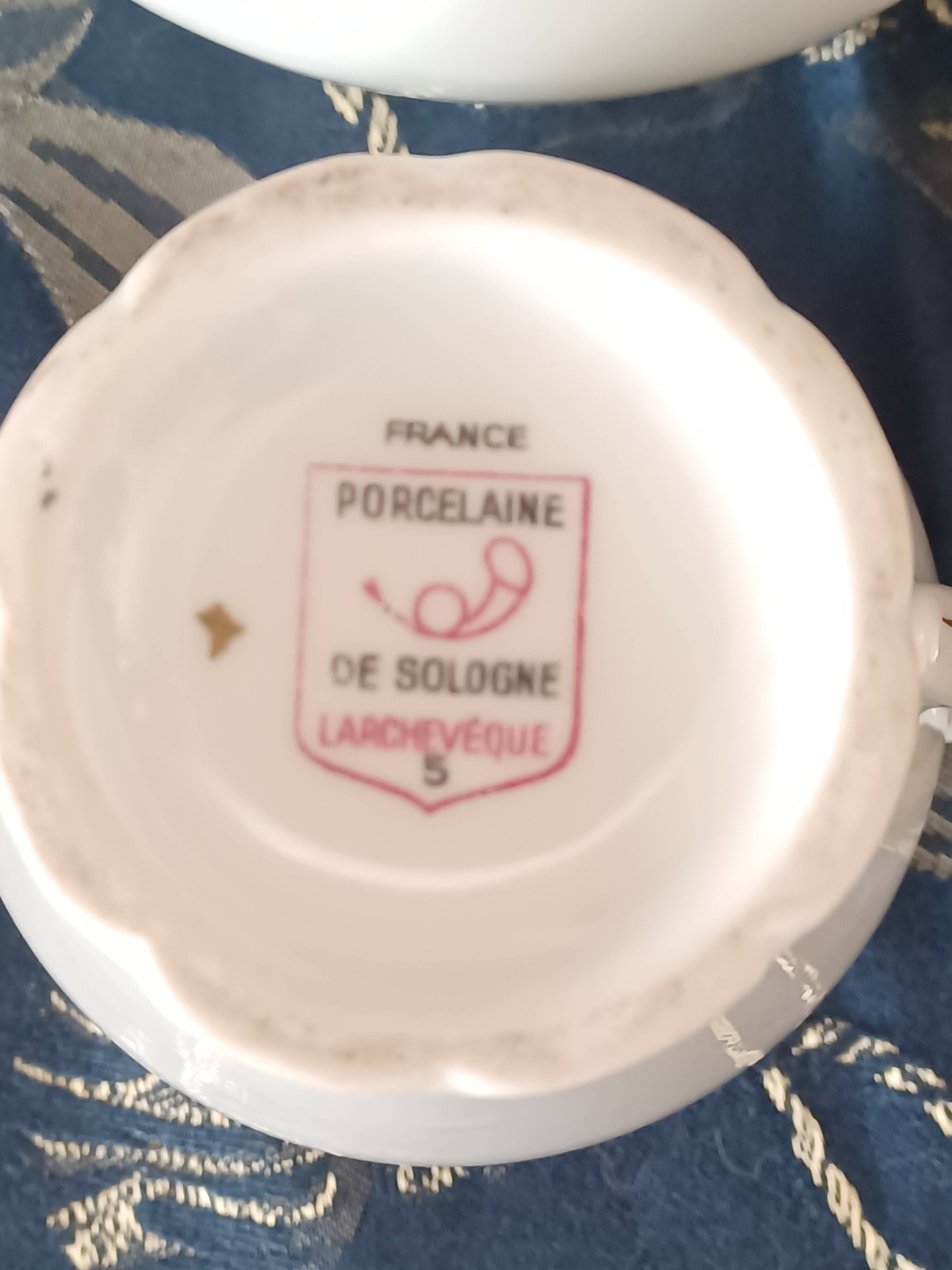 Coffee maker porcelain sologne