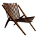 Vintage Dutch Slatted Lounge Chair in Beech, 1950s