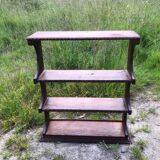 Old rustic wall shelf