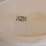 Oval serving dish Digoin Sarreguemines