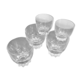 Lot of 5 small vintage glasses