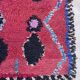Tapis Marocain rouge - 152 x 193 cm