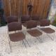 Lot de 6 chaises empilables
