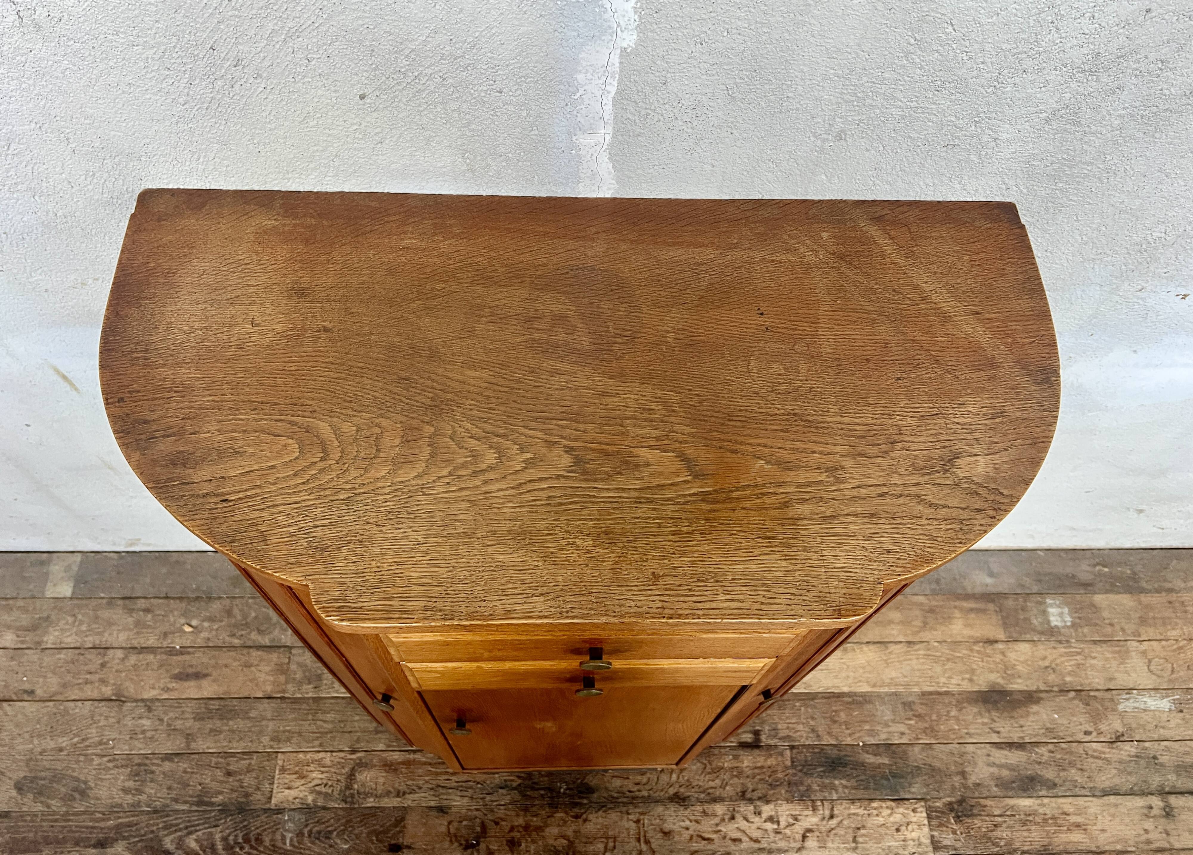 ✨ Stunning Art Deco oak cabinet – 1950s ✨