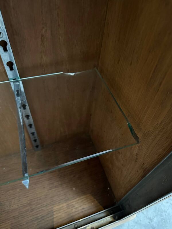 Comptoir vitrine de magasin Années 50