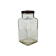 Glass candy jar