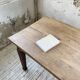 Solid oak farmhouse table 185cm