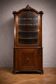 Bibliothéque d'angle époque Napoléon III en acajou