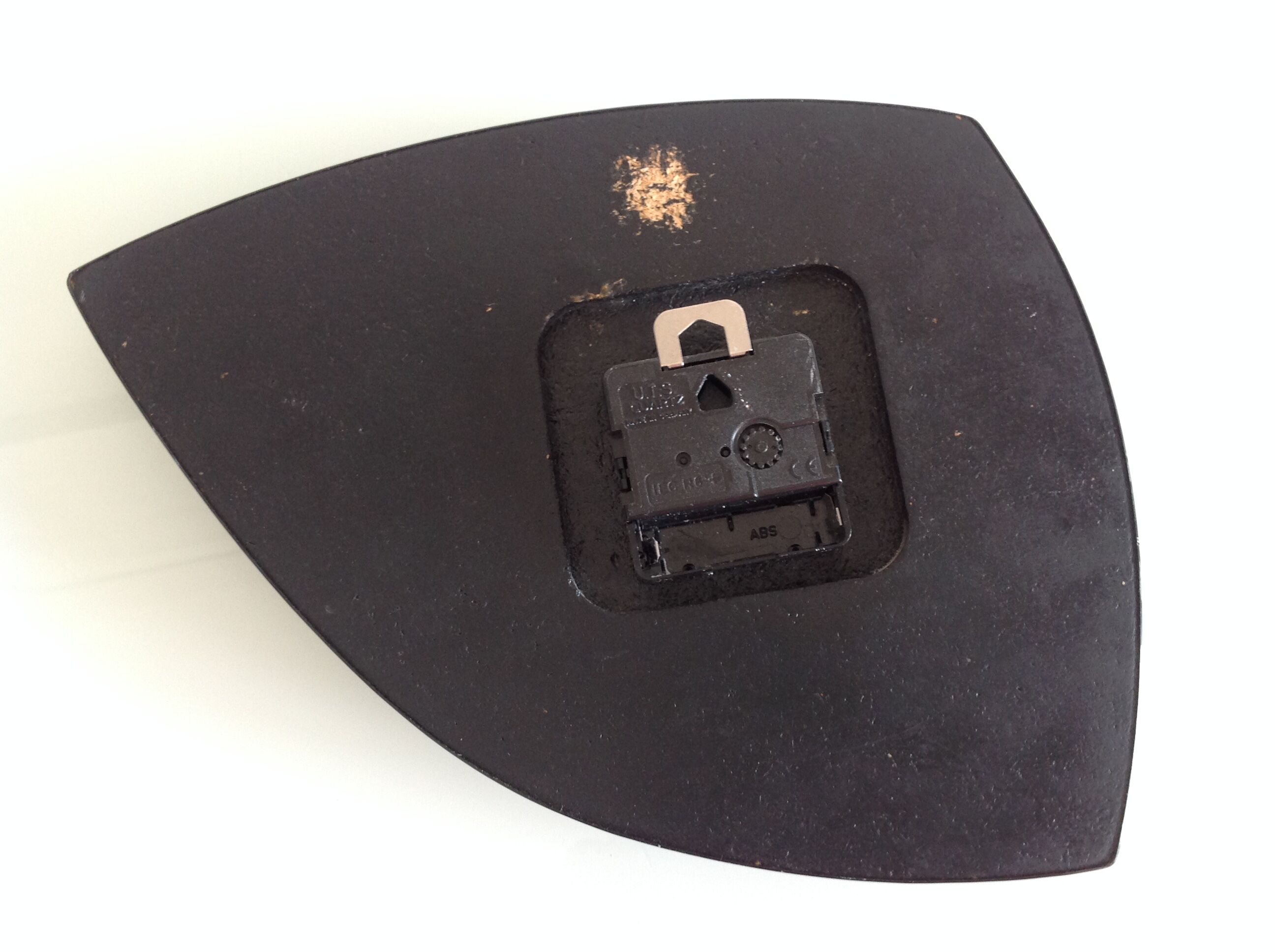 Flash Transistor/ vintage 50-60s black formica clock