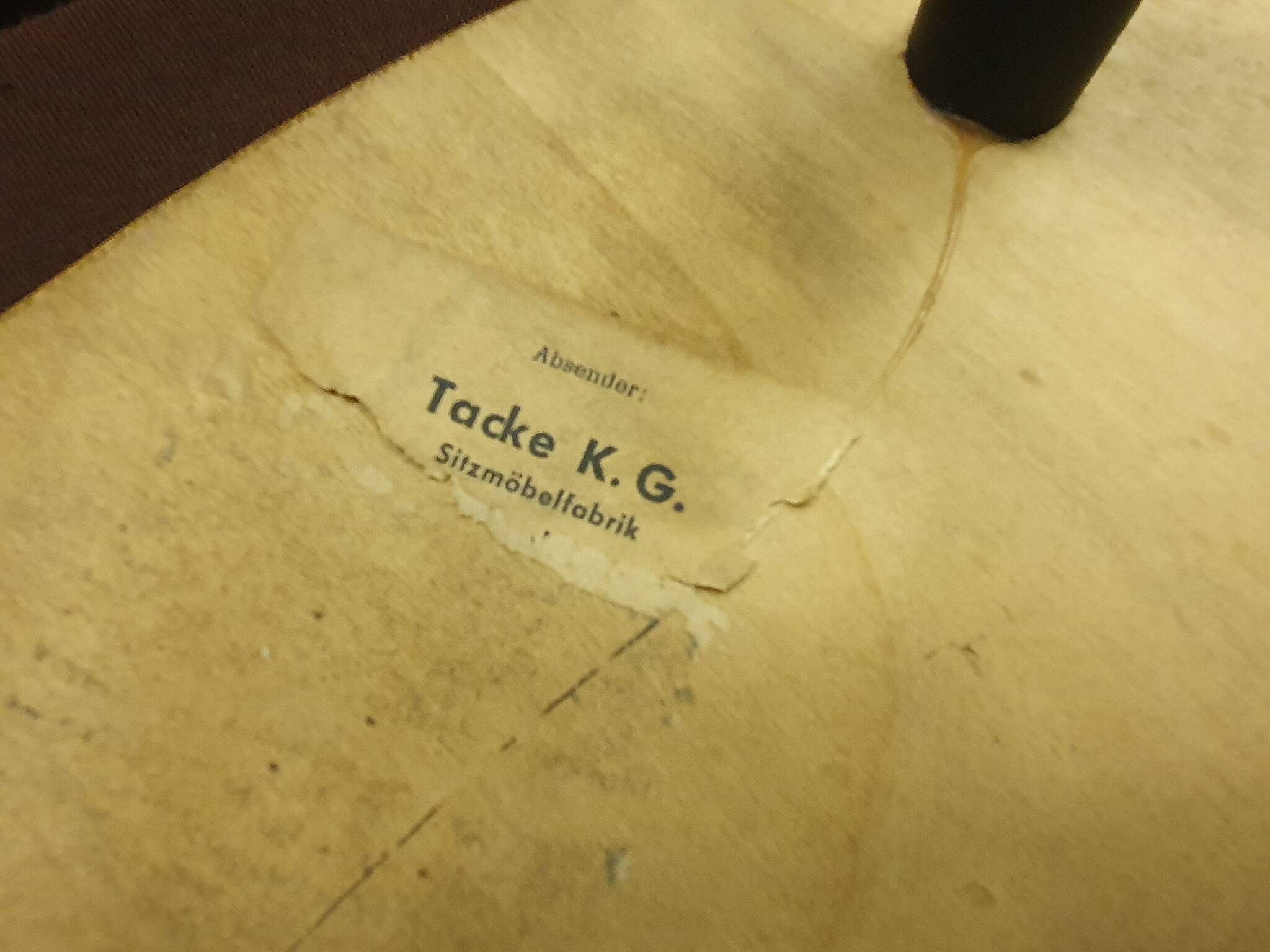 Spindle back chair, Germany 1960's