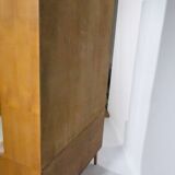 Mid-Century design highboard in cherry wood, vintage dresser, 1960s