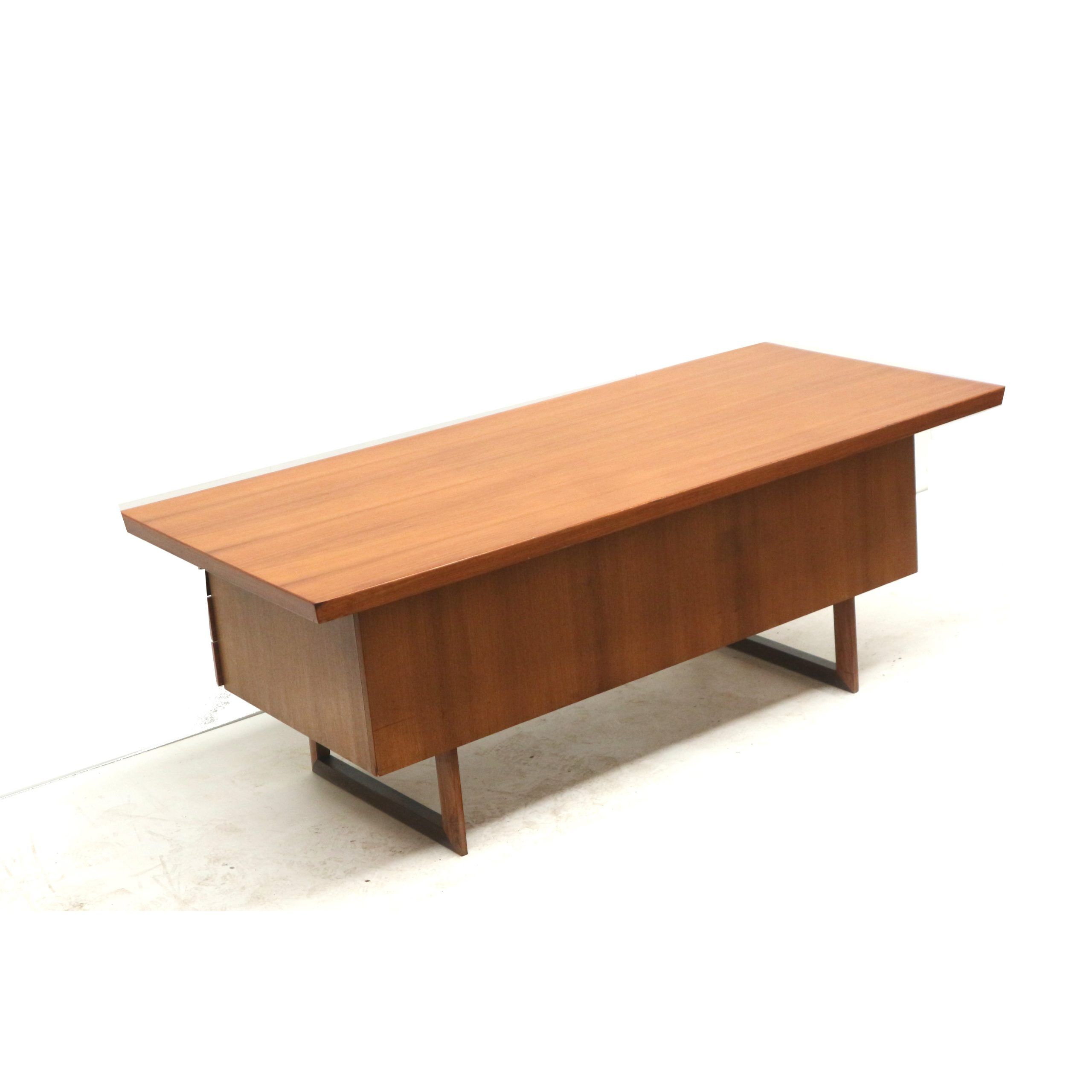 Large vintage executive desk from the 1970s