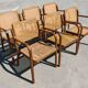 Set of 6 dining chairs by Mirjana Maracic for Mundus, 1970s.